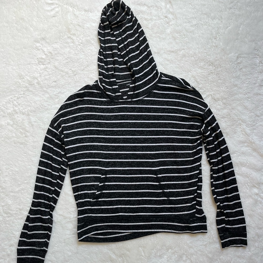 American Eagle Soft and Sexy Striped Hoodie